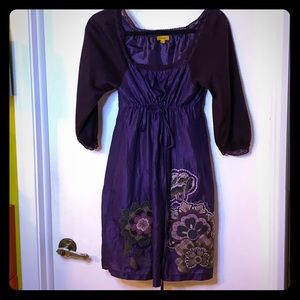 🎃Lulumari fall empire waist dress
